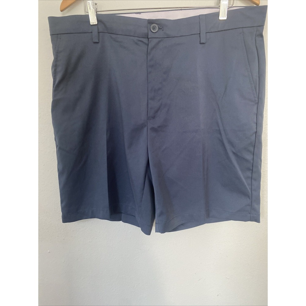Amazon Essentials Short Mens 38 Classic Fit Blue‎ 9 in Golf Comfort Stretch